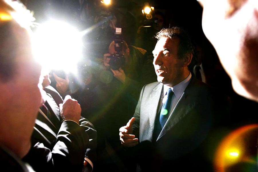 Déplacement de François Bayrou à Villeurbanne pendant la campagne pour l’élection présidentielle de 2007. Déplacement de François Bayrou à Villeurbanne pendant la campagne pour l’élection présidentielle de 2007.